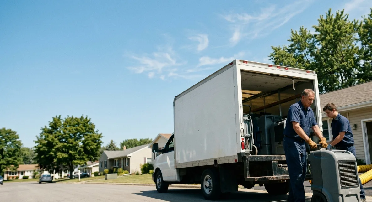 Water Damage Cleanup in Mccutchenville, OH near me